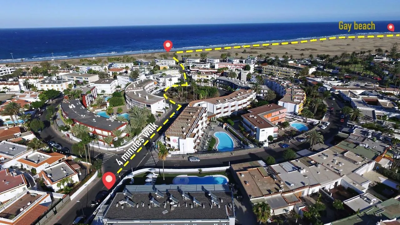Tajinaste Beach Gay Men Only Apartment Playa del Ingles  0*, Playa del Ingles (Gran Canaria)